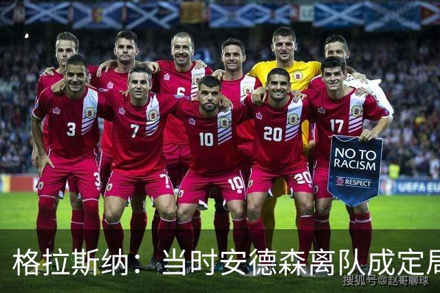 格拉斯纳：当时安德森离队成定局，我们并非食物链顶端需接受现实