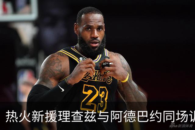热火新援理查兹与阿德巴约同场训练